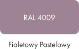 Farba Kuchnia Łazienka kolor Fioletowy Pastelowy RAL 4009
